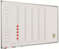 Smit Visual Jaarplanner 60x120cm in dagen