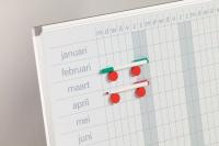 Smit Visual Jaarplanner 60x120cm in dagen