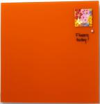 Glassboard Orange 45x45cm