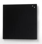 Glassboard black 35x35cm