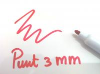 Basic whiteboardmarker rood ronde punt 3mm