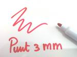 Basic whiteboardmarker rood ronde punt 3mm