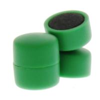 Memomagneten, 10 stuks, groen 10 mm