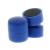 Memomagneten, 10 stuks, blauw 10 mm